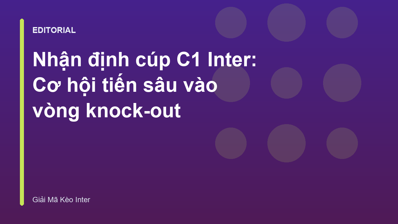 Đội hình Inter Milan thi đấu tại Champions League