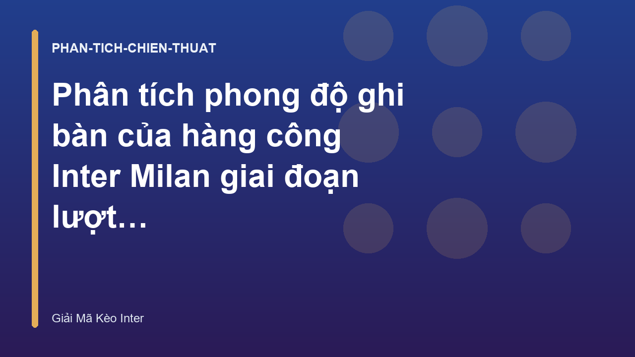 Phân tích phong độ ghi bàn của hàng công Inter Milan giai đoạn lượt về